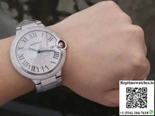 Ballon Bleu De Cartier WE9009Z3 42mm TW Factory Silver Diamond Dial - Watches