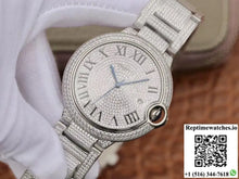 Ballon Bleu De Cartier WE9009Z3 42mm TW Factory Silver Diamond Dial - Watches
