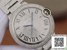 Ballon Bleu De Cartier WE9009Z3 42mm TW Factory Silver Diamond Dial - Watches