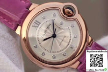 Ballon Bleu De Cartier WE902040 V9 Factory Silver Textured Dial - Watches