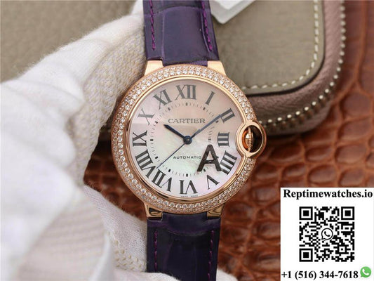 Ballon Bleu De Cartier We902066 V6 Factory V4 Rose Gold-Rep Time Watches