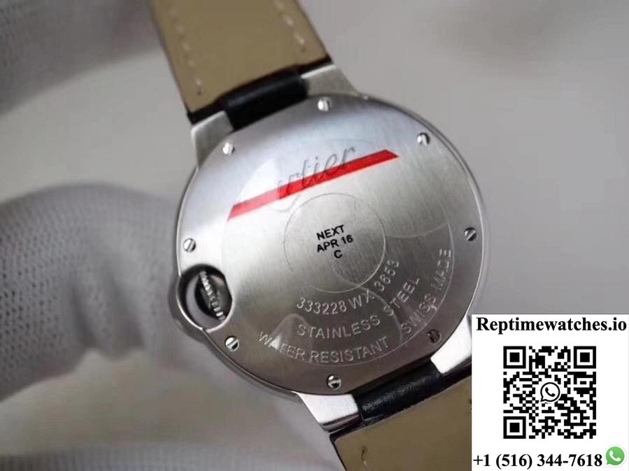 Ballon Bleu De Cartier We902073 33Mm V6 Factory Silver Dial-Rep Time Watches