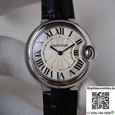 Ballon Bleu De Cartier We902073 33Mm V6 Factory Silver Dial-Rep Time Watches