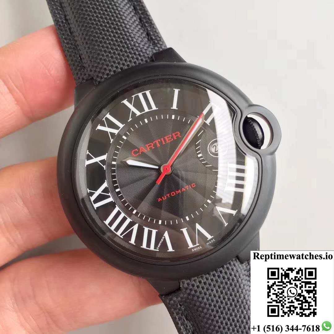 Ballon Bleu De Cartier Wsbb0015 42Mm Hbb V6 Factory Black Dial-Rep Time Watches