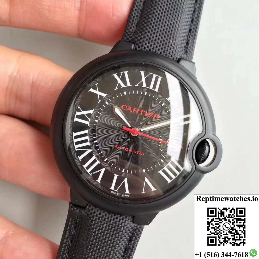 Ballon Bleu De Cartier Wsbb0015 42Mm Hbb V6 Factory Black Dial-Rep Time Watches