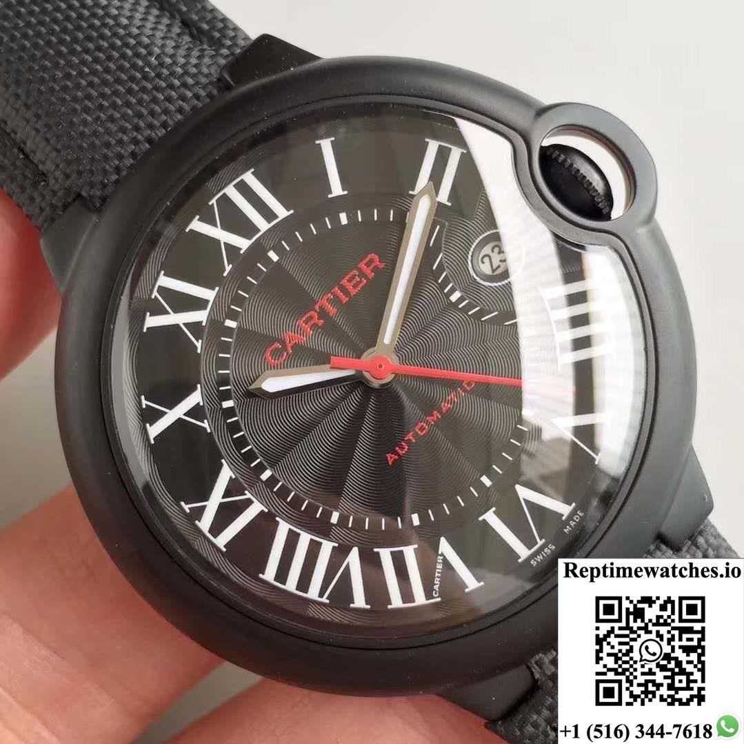 Ballon Bleu De Cartier Wsbb0015 42Mm Hbb V6 Factory Black Dial-Rep Time Watches