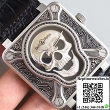 Bell & Ross BR 01 Burning Skull Black Dial - Watches