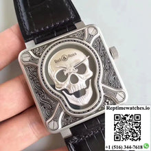 Bell & Ross BR 01 Burning Skull Black Dial - Watches