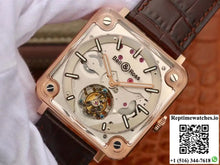 Bell & Ross BR-X2 Tourbillon 18K Rose Gold Stainless Steel Brushed Dial - Watches