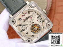 Bell Ross BR-X2 Tourbillon Stainless Steel Brushed Dial - Watches