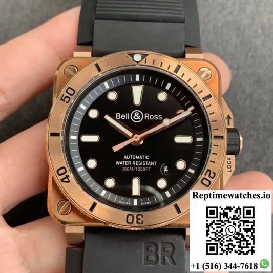 Bell & Ross BR03-92 Diver Black Dial Bronze Product Photo 1