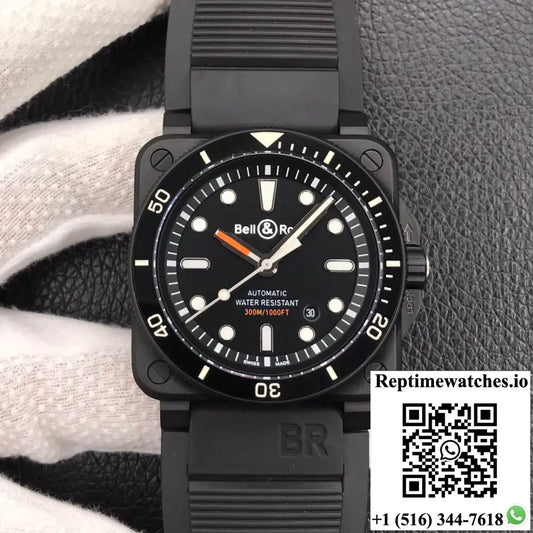 Bell & Ross BR0392-D-BL-CE/SRB Ceramic Case AI Factory