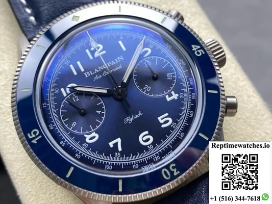 Blancpain Air Commander AC02-12B40-63B TW Factory Blue Dial