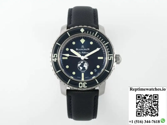 Blancpain Fifty Fathoms 5008-11B40-NAOA ZF Factory Blue Dial