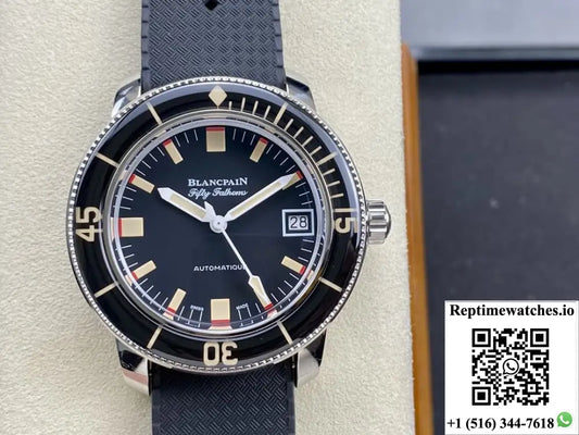 Blancpain Fifty Fathoms 5008B-1130-B52A TW Factory Transparent case back