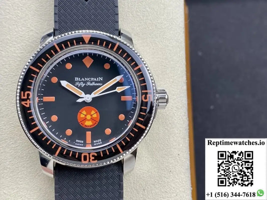 Blancpain Fifty Fathoms 5008E-1130-B64A TW Factory Rubber Strap