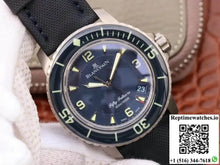 Blancpain Fifty Fathoms 5015-12B40-O52 ZF Factory Blue Dial - Watches