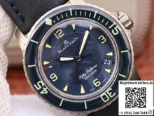Blancpain Fifty Fathoms 5015-12B40-O52 ZF Factory Blue Dial - Watches