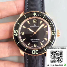 Blancpain Fifty Fathoms 5015-3630-52 ZF Factory Black Dial - Watches