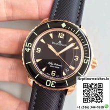 Blancpain Fifty Fathoms 5015-3630-52 ZF Factory Black Dial - Watches