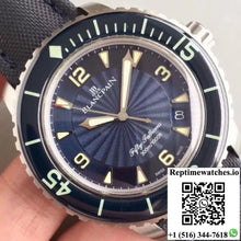 Blancpain Fifty Fathoms 5015D-1140-52B ZF Factory Blue Dial - Watches