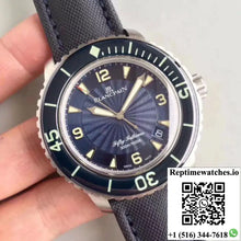 Blancpain Fifty Fathoms 5015D-1140-52B ZF Factory Blue Dial - Watches