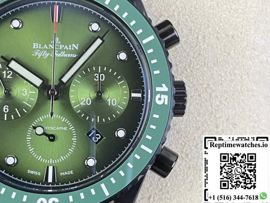 Blancpain Fifty Fathoms 5200-0153-B52A GS Factory Green Dial