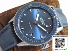 Blancpain Fifty Fathoms Bathyscaphe 5000-0240-O52A ZF Factory Blue Dial - Watches