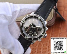 Blancpain Fifty Fathoms Chronographe Flyback 5085F-1130-52A OM Factory Black Nylon Strap Black Dial - Watches
