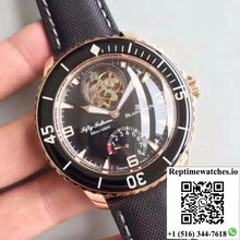 Blancpain Fifty Fathoms Tourbillon 5025-3630-52A Rose Gold Black Dial - Watches