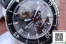 Blancpain Fifty Fathoms Tourbillon 8 Days 5025-1530-52A Black Dial - Watches