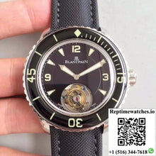 Blancpain Fifty Fathoms Tourbillon JB Factory Black Dial - Watches