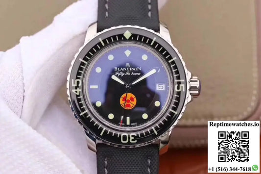 Blancpain Fifty Fathoms Tribute Limited Edition 5015B-1130-52 ZF Factory Black Dial - Watches