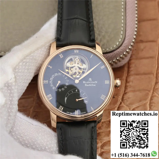 Blancpain Villeret 6025-3642-55B Jb Factory Black Dial Product Photo 1