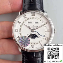 Blancpain Villeret 6654A-1127-55B OM Factory V2 White Dial - Watches