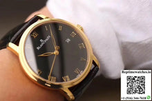 Blancpain Villeret Ultraplate 6651-1127-55B ZF Factory Black Dial - Watches