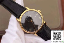 Blancpain Villeret Ultraplate 6651-1127-55B ZF Factory Black Dial - Watches