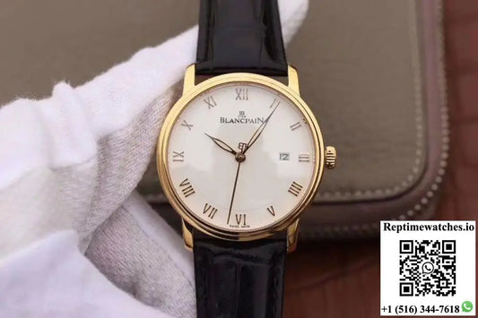 Blancpain Villeret Ultraplate 6651-3642-55 ZF Factory White Dial - Watches