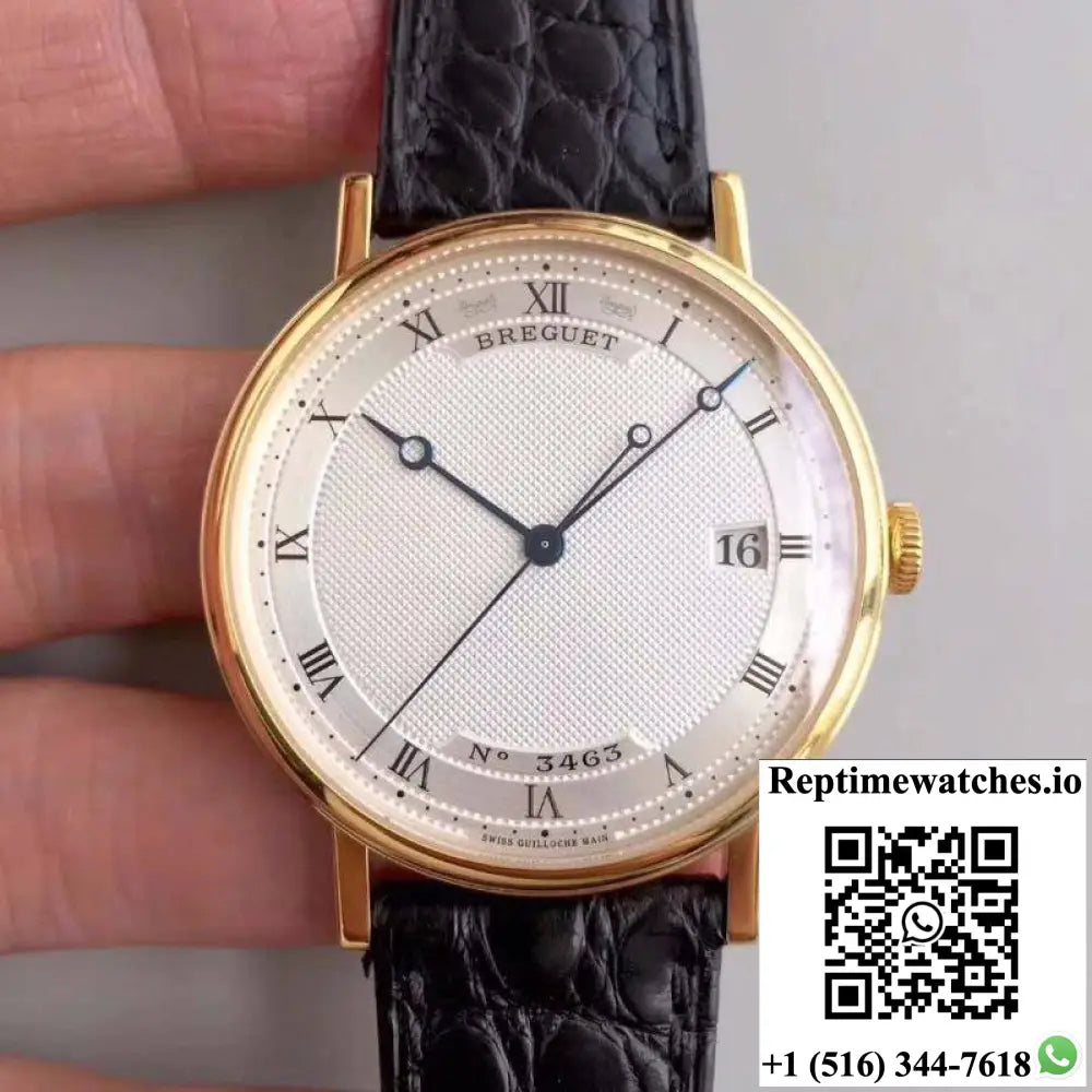 Breguet Classique 5177BA/12/9V6 Yellow Gold MKS Factory Silver Dial - Watches