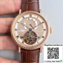 Breguet Classique Complications Tourbillon 5317BR/12/9V6 Diamond Dial - Watches