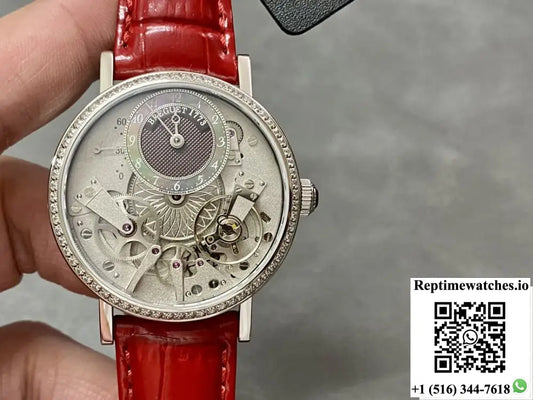 Breguet Heritage 7038BB-1T-9V6-D00D ZF factory diamond bezel
