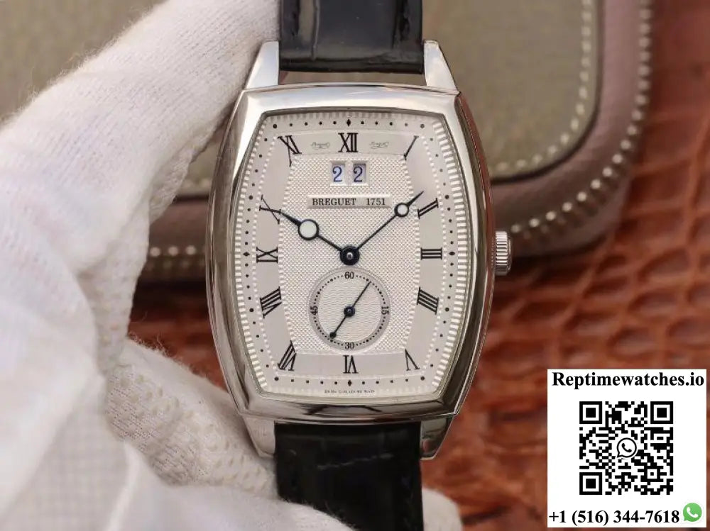 Breguet Heritage Big Date 5480BB/12/996 Silver Dial - Watches