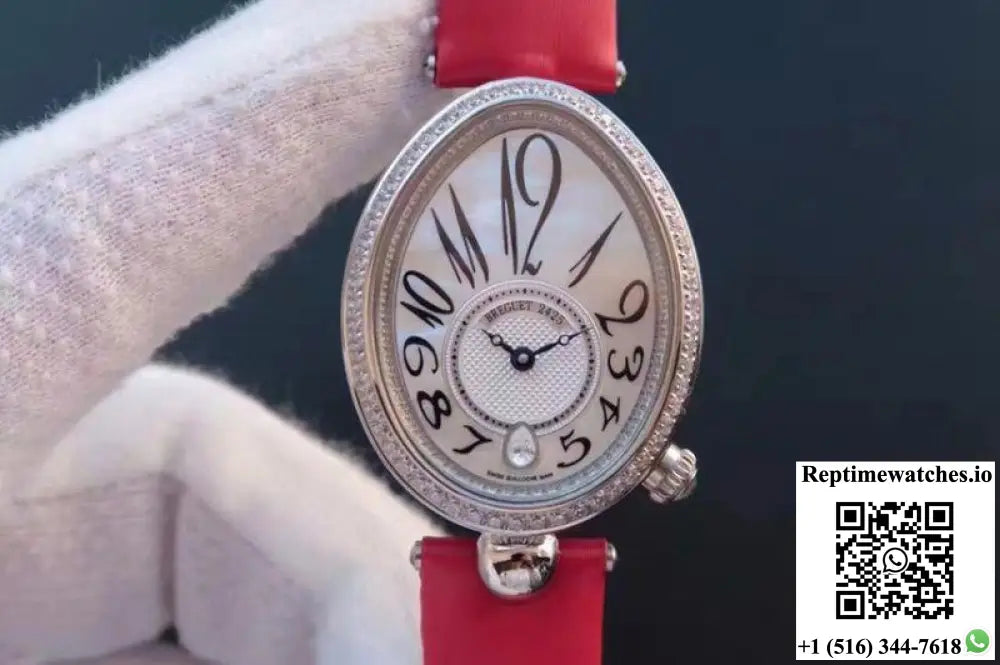 Breguet Ladies Reine De Naples 8918BB/58/864/D00D White Dial - Watches