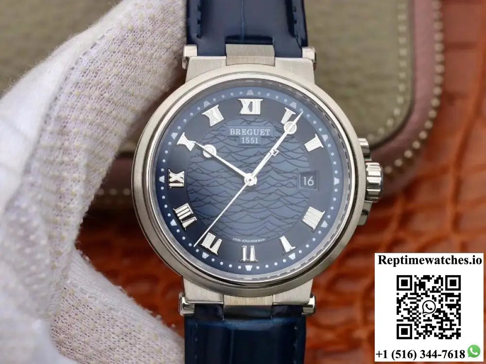 Breguet Marine 5517BB/Y2/9ZU V9 Factory Blue Dial - Watches