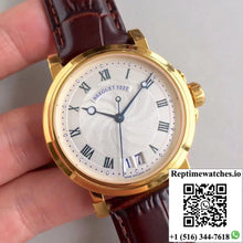 Breguet Marine Big Date 5817 5817BA/12/9V8 Silver Dial HG Factory - Watches