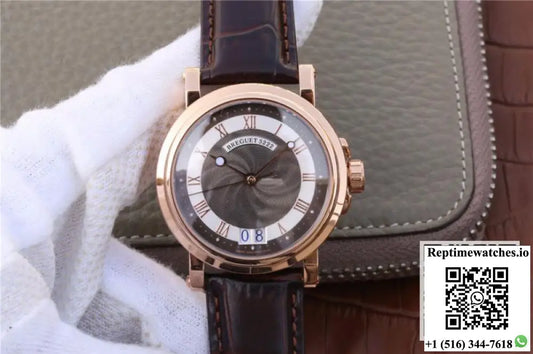 Breguet Marine Big Date 5817 5817BR/Z2/5V8 GF Factory Black Dial - Watches