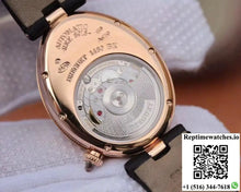Breguet Reine De Naples 8918BR/58/864/D00D Ladies ZF Factory 18K Rose Gold Mother Of Pearl Dial - Watches