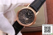 Breguet Tradition 7027 7027BR/R9/9V6 Rose Gold Grey Skeleton Dial - Watches