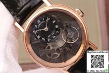 Breguet Tradition 7027 7027BR/R9/9V6 Rose Gold Grey Skeleton Dial - Watches