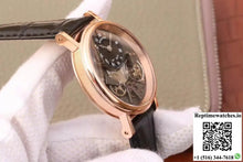 Breguet Tradition 7027 7027BR/R9/9V6 Rose Gold Grey Skeleton Dial - Watches